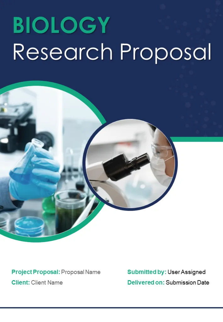 high school biology project proposal template PDF
