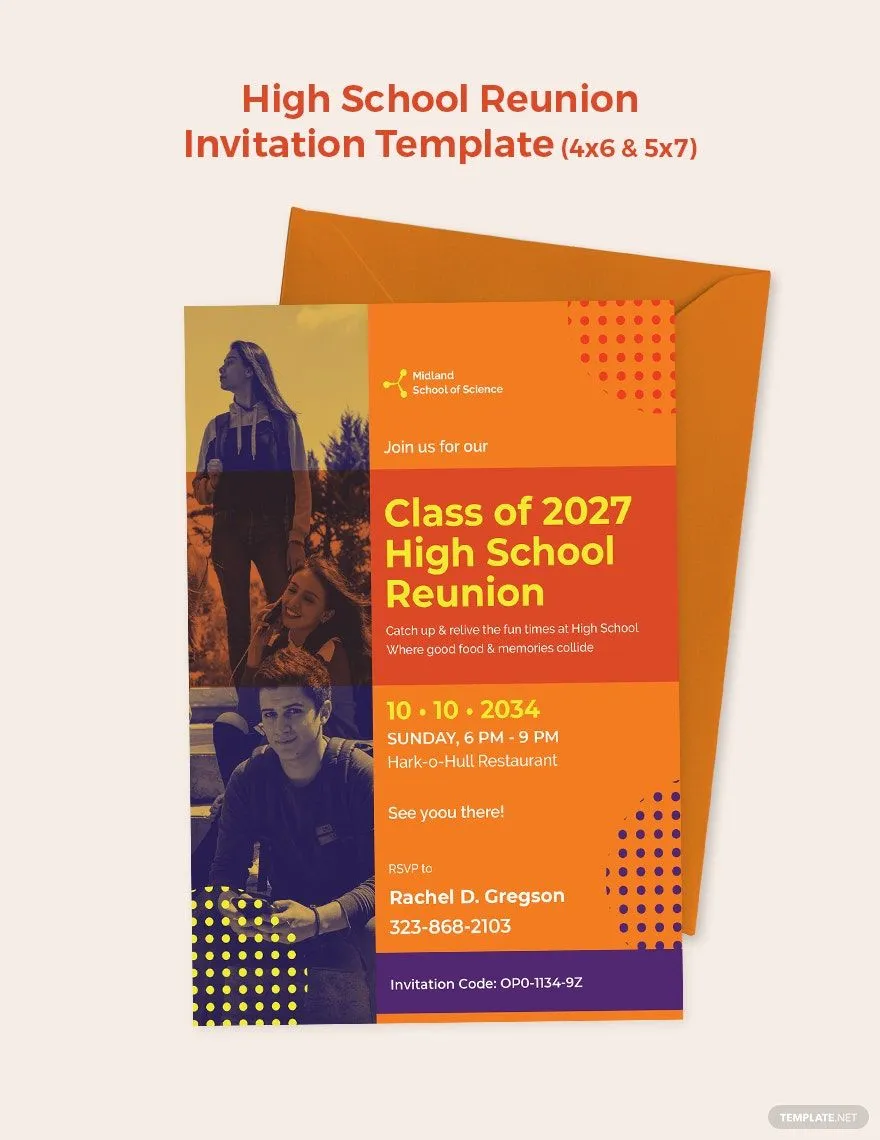 high school reunion event proposal template