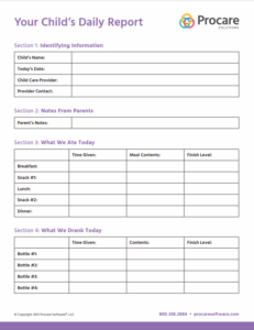 child-care-daily-report-template