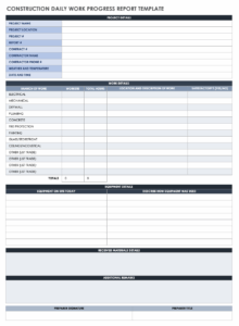 construction-site-daily-progress-report-template