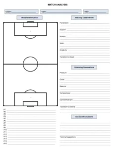 Daily Football Match Analysis Report Template daily-football-match-analysis-report-template