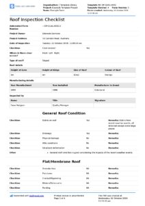 Free Roof Inspection Report Template free-roof-inspection-report-template