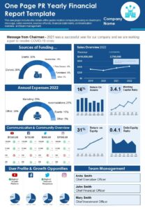 one-page-financial-report-template