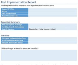 Post Implementation Review Report Template post-implementation-review-report-template
