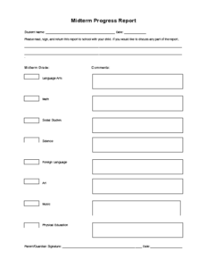 Project Mid Term Report Template project-mid-term-report-template