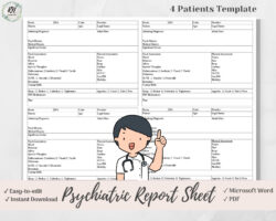 psychiatric-nursing-shift-report-template