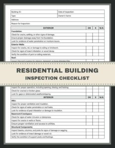 Residential Building Inspection Report Template residential-building-inspection-report-template