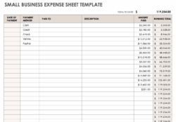small-business-monthly-expense-report-template