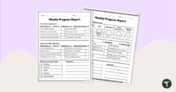 Student Weekly Progress Report Template student-weekly-progress-report-template