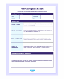 workplace-bullying-investigation-report-template