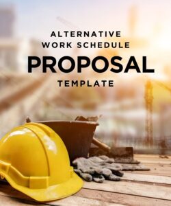 Alternative Work Schedule Proposal Template