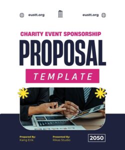 Charity Event Sponsorship Proposal Template