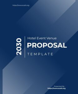 Hotel Event Venue Proposal Template Hotel Event Venue Proposal Template