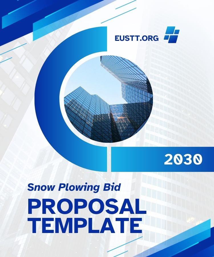 Snow Plowing Bid Proposal Template