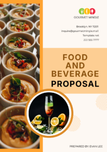 food-and-beverage-proposal-template