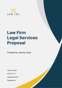 Law Firm Legal Proposal Template law-firm-legal-proposal-template