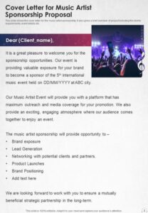 Music Artist Sponsorship Proposal Template music-artist-sponsorship-proposal-template