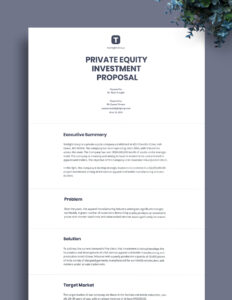 Private Equity Investment Proposal Template private-equity-investment-proposal-template