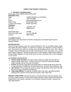 public-health-project-proposal-template