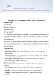 transportation-services-business-proposal-template