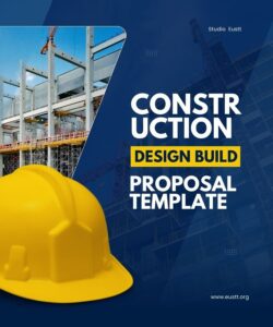 Construction Design Build Proposal Template