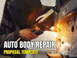 Auto Body Repair Proposal Template Auto Body Repair Proposal Template