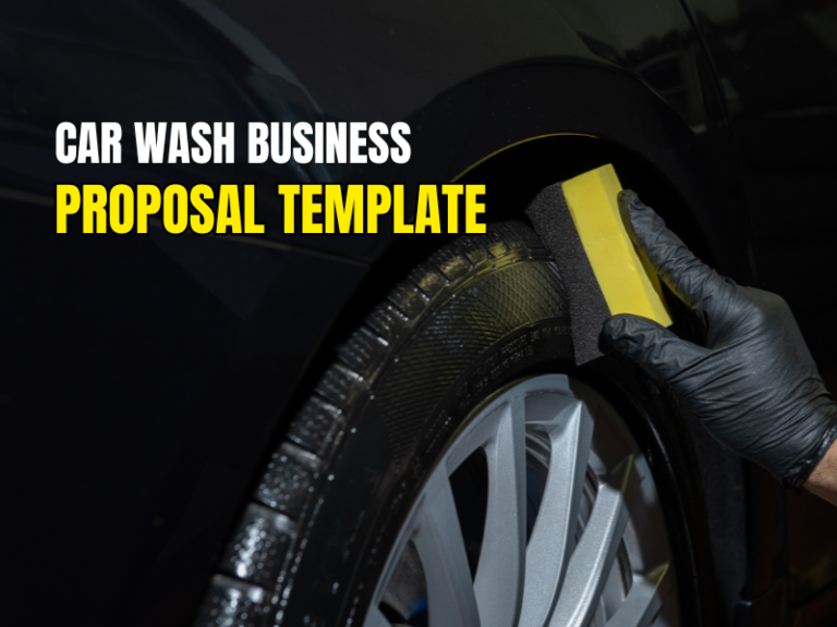 Car Wash Business Proposal Template Guide