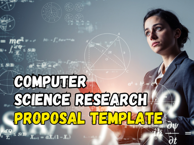 Computer Science Research Proposal Template