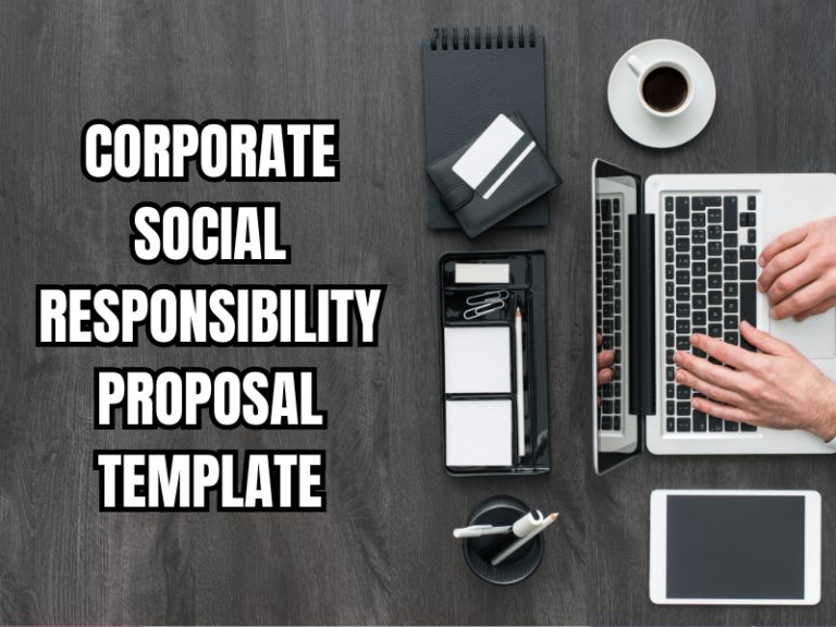 Corporate Social Responsibility Proposal Template
